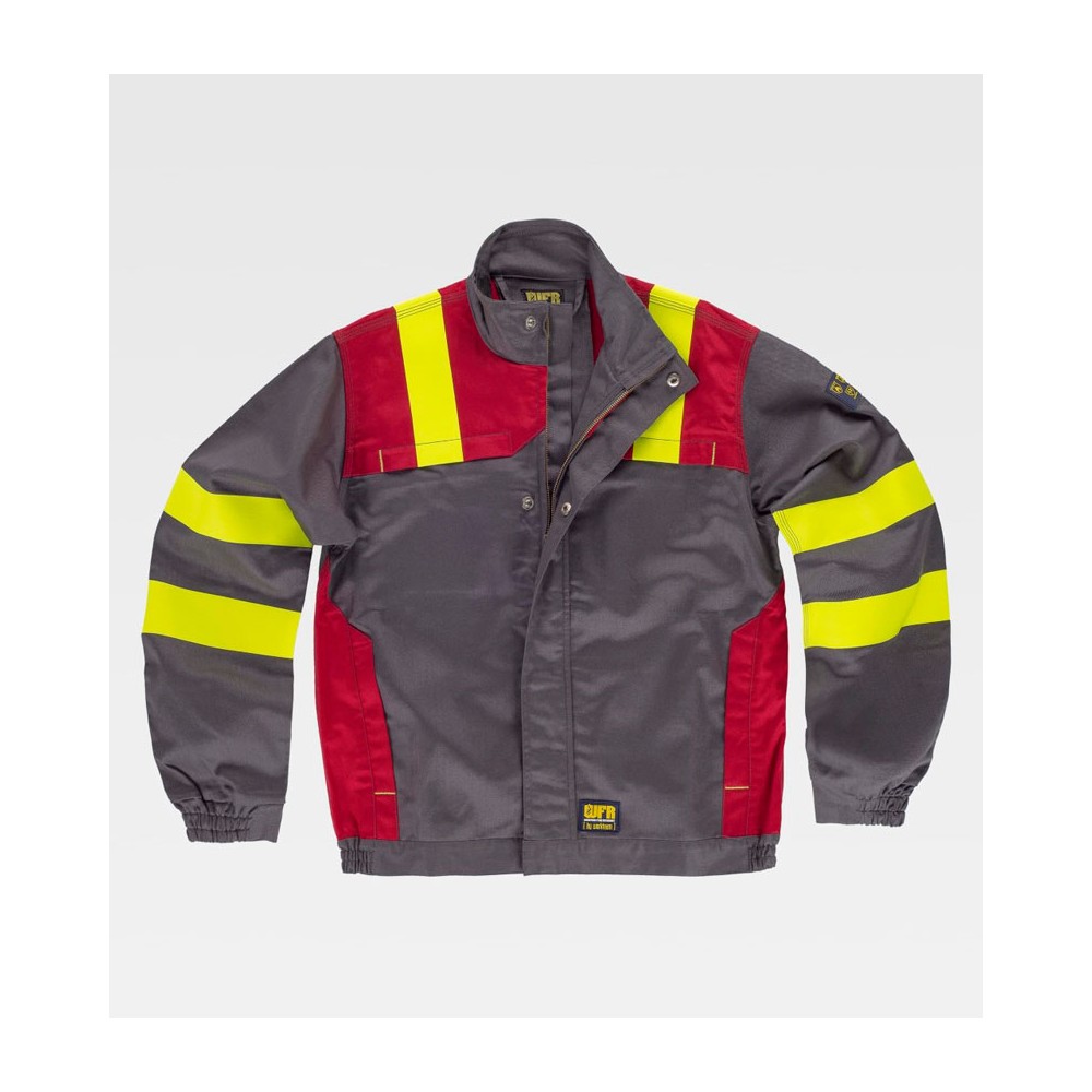 Cazadora reflectante de protección Workteam B1199 Gris