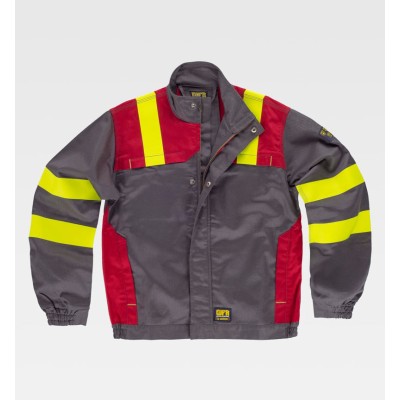 Cazadora reflectante de protección Workteam B1199 Gris