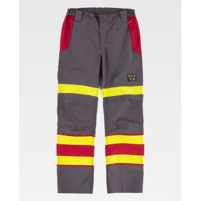 Pantalón de protección total Workteam B1499 Gris