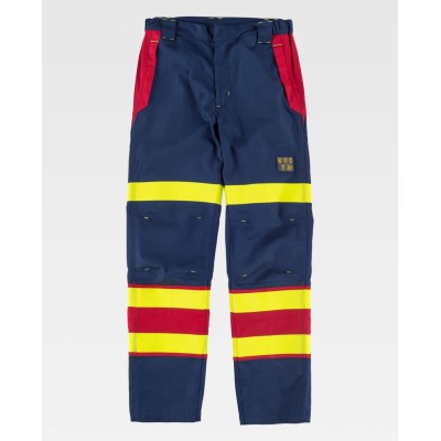 Pantalón de protección total Workteam B1499 Marino