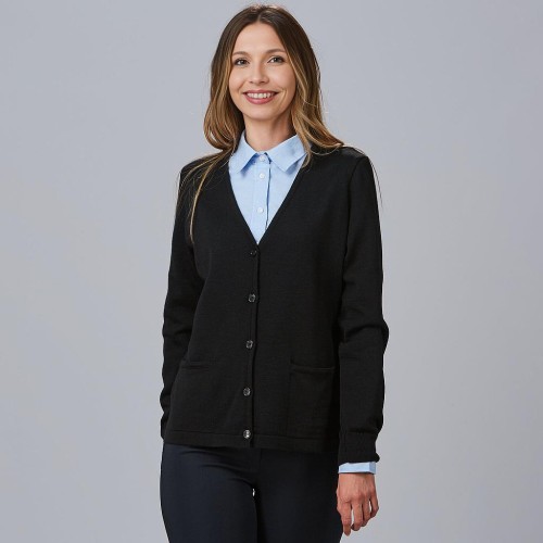 Rebeca para hosteleria de mujer de punto Garys 1025 Marino
