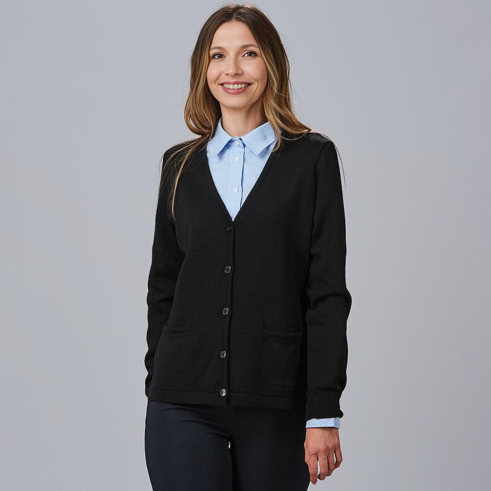 Rebeca para hosteleria de mujer de punto Garys 1025 Marino