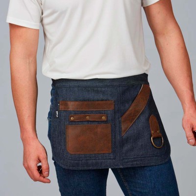 Delantal de barbero Garys 100003 Vaquero