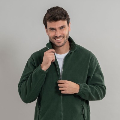 Forro polar de trabajo hombre anti-pilling Garys 850017 Verde pino
