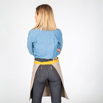 Delantal gris antimanchas Garys 100011