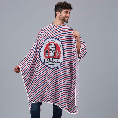 Capa de peluquería estampada Garys 350001 barber