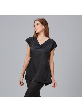 Blusa para peluquera liatris peach Garys 600028 Negra