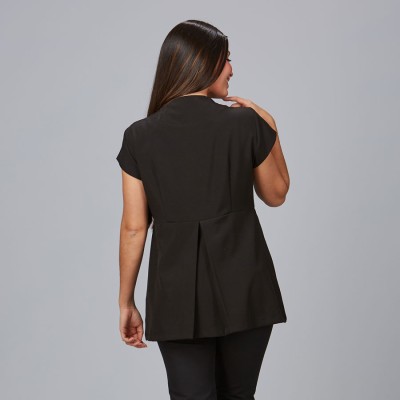 Chaqueta microfibra de peluquería  Garys 600031 negro