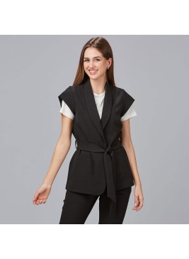 Chaqueta peluquera cuello smoking Garys 600039 negro