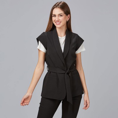 Chaqueta peluquera cuello smoking Garys 600039 negro
