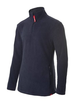 Forro de trabajo polar microfibra Blanco Velilla 201501 Azul navy