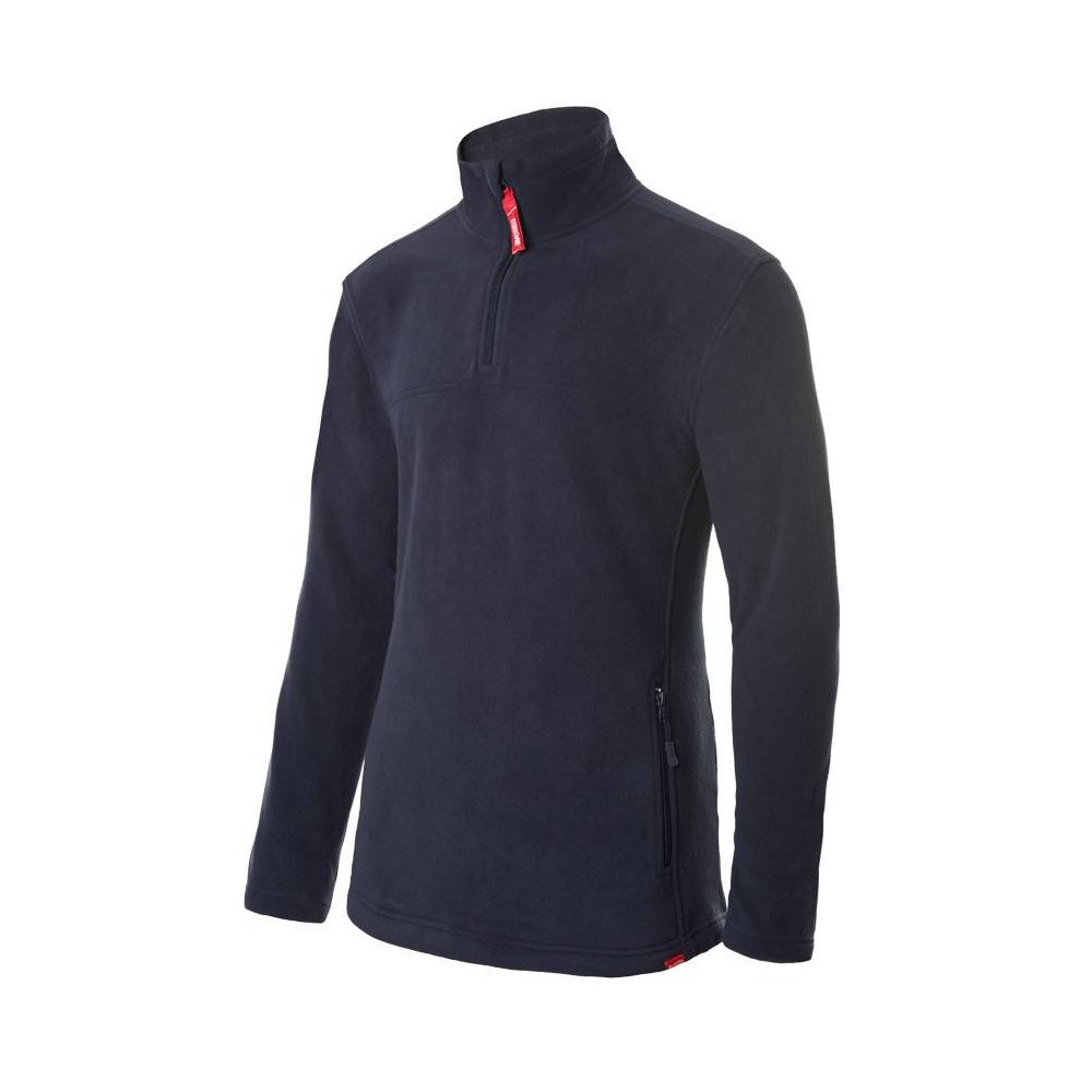 Forro de trabajo polar microfibra Blanco Velilla 201501 Azul navy