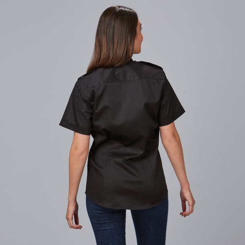 Camisa UNISEX para peluquería Garys 600054 negro