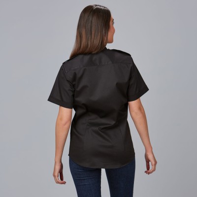 Camisa UNISEX para peluquería Garys 600054 negro