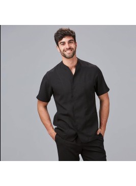 Chaqueta de peluquería para hombre Garys 600059 negro