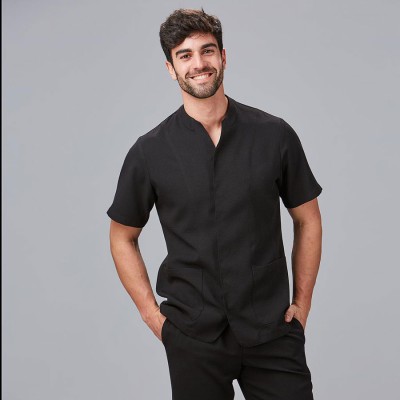 Chaqueta de peluquería para hombre Garys 600059 negro