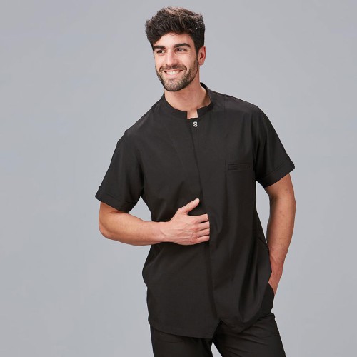 Chaqueta de microfibra hombre beleño Garys 600061 negro