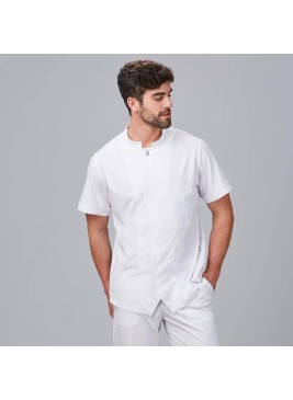Chaqueta de microfibra hombre beleño Garys 600061 blanco