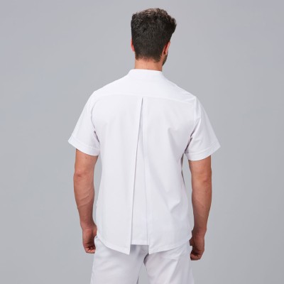 Chaqueta de microfibra hombre beleño Garys 600061 blanco