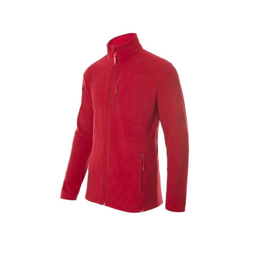 Chaqueta de trabajo  polar Blanco Velilla 201502 Rojo