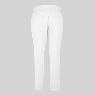 Pantalón de peluquera ajustable Garys 700052 blanco