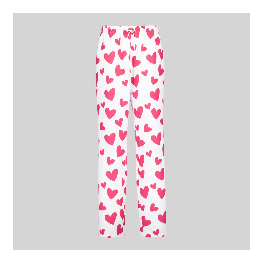 Pantalón peluquería UNISEX ágatha Garys 700053 cuore rosa