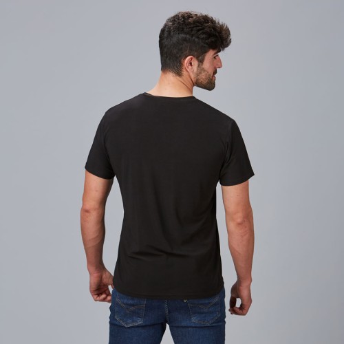 Camiseta básica barbero carpe Garys 850004 negro