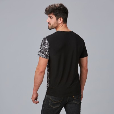 Camiseta de barbero lilo Garys 850006 negra