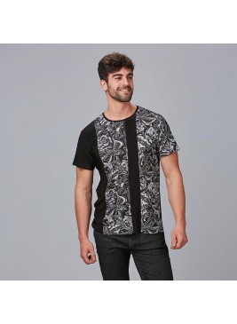Camiseta de barbero lilo Garys 850006 Negra