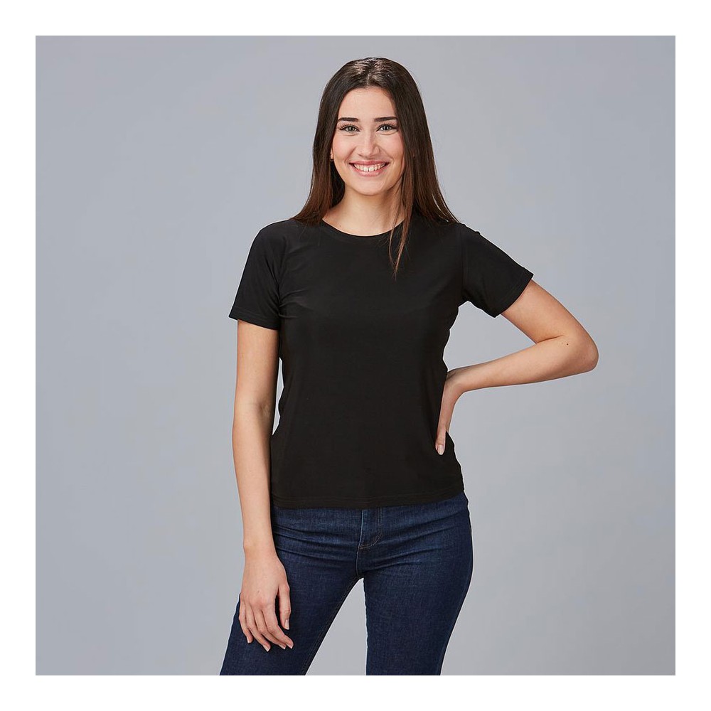 Camiseta básica de peluquera sabina Garys 850007 negro