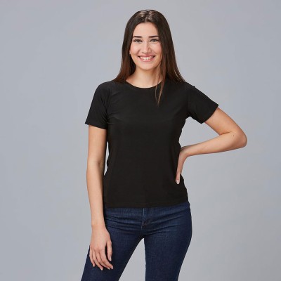 Camiseta básica de peluquera sabina Garys 850007 negro