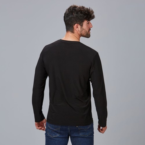 Camiseta básica peluquero malus Garys 850023 negro