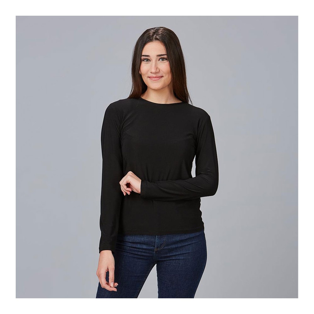 Camiseta básica peluquera melia Garys 850024 negro