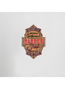 Escudo bordado termoadhesivo brooklyn Garys 390001