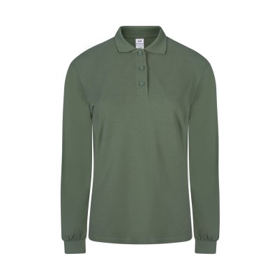 Polo de Trabajo Mujer 100% Algodón Mukua PL200WC | SoloUniformes