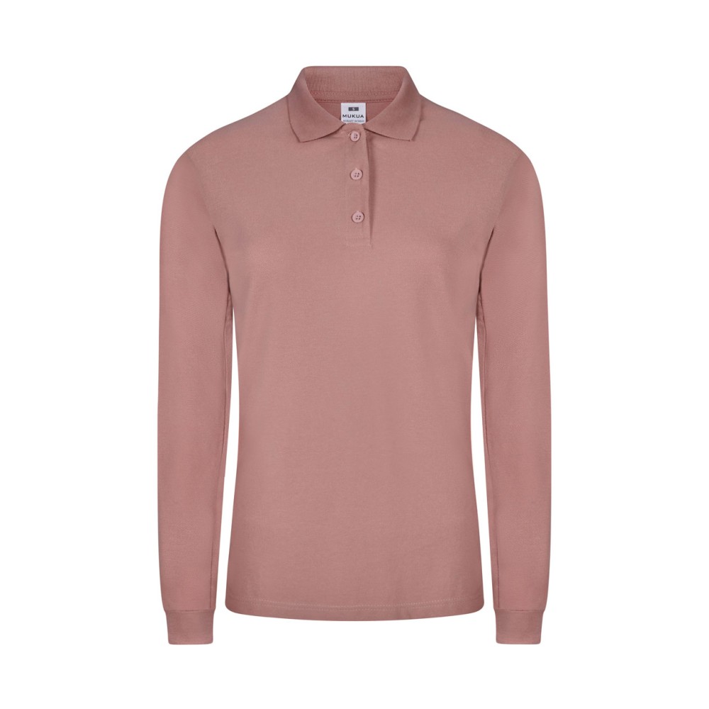 Polo de Trabajo Mujer 100% Algodón Mukua PL200WC | SoloUniformes