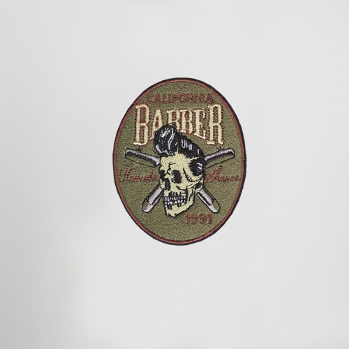 Escudo bordado termoadhesivo california Garys 390002