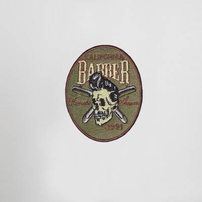 Escudo bordado termoadhesivo california Garys 390002