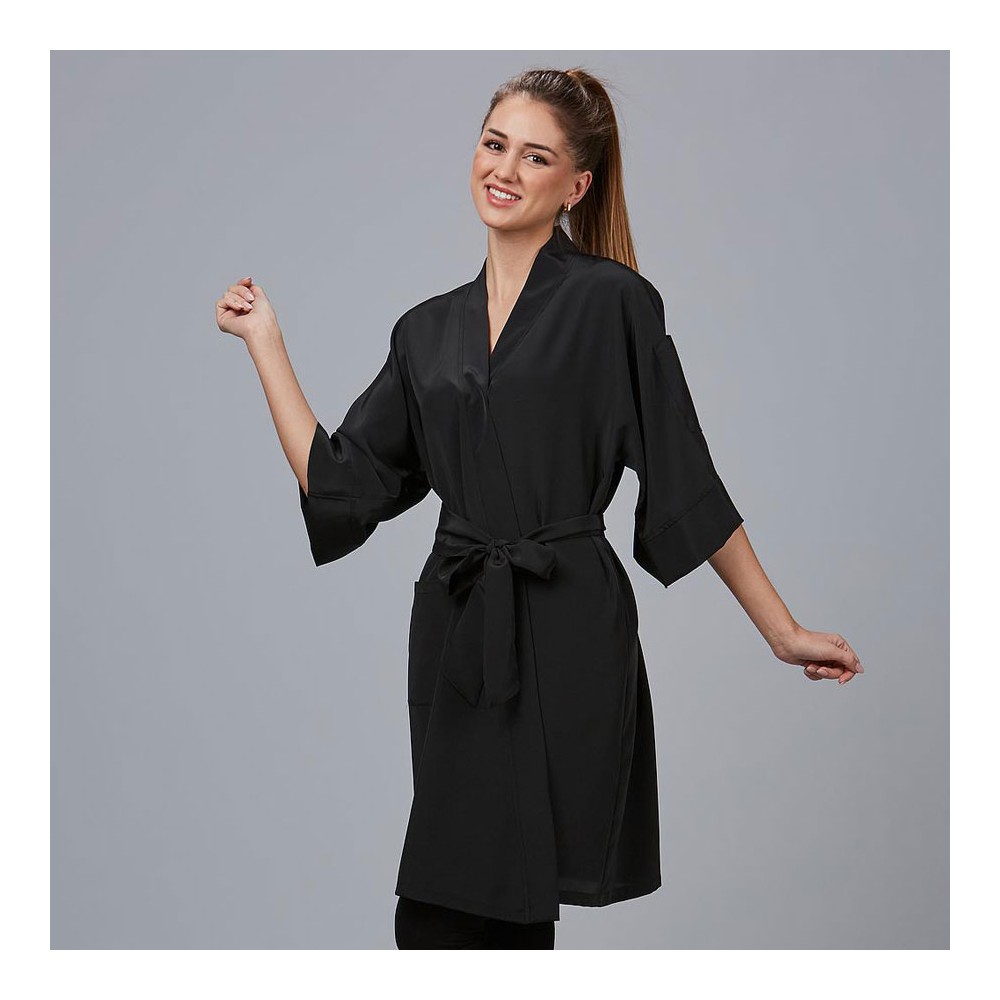 Bata de peluquera unisex canna Garys 596900 negra
