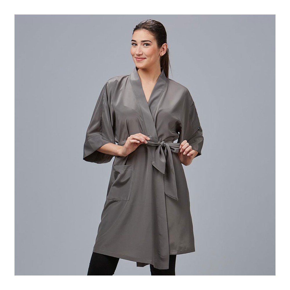 Bata de peluquera unisex canna Garys 596900 gris marengo