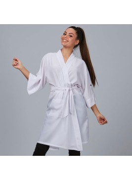 Bata de peluquera unisex canna Garys 596900 blanco