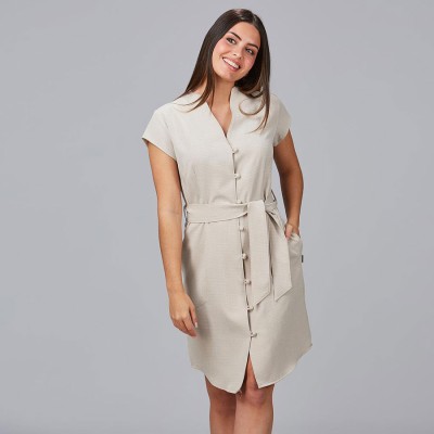 Vestido de peluquera vivaz Garys 550006 Beige