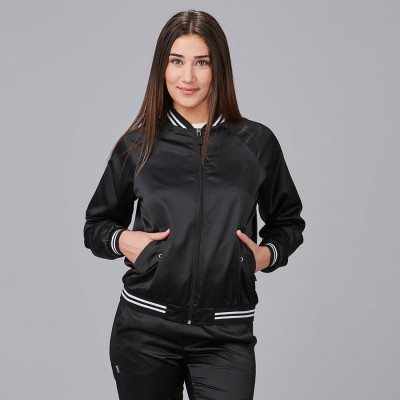 chaqueta de peluquera bomber hidrófugo microtex peach Garys 800041