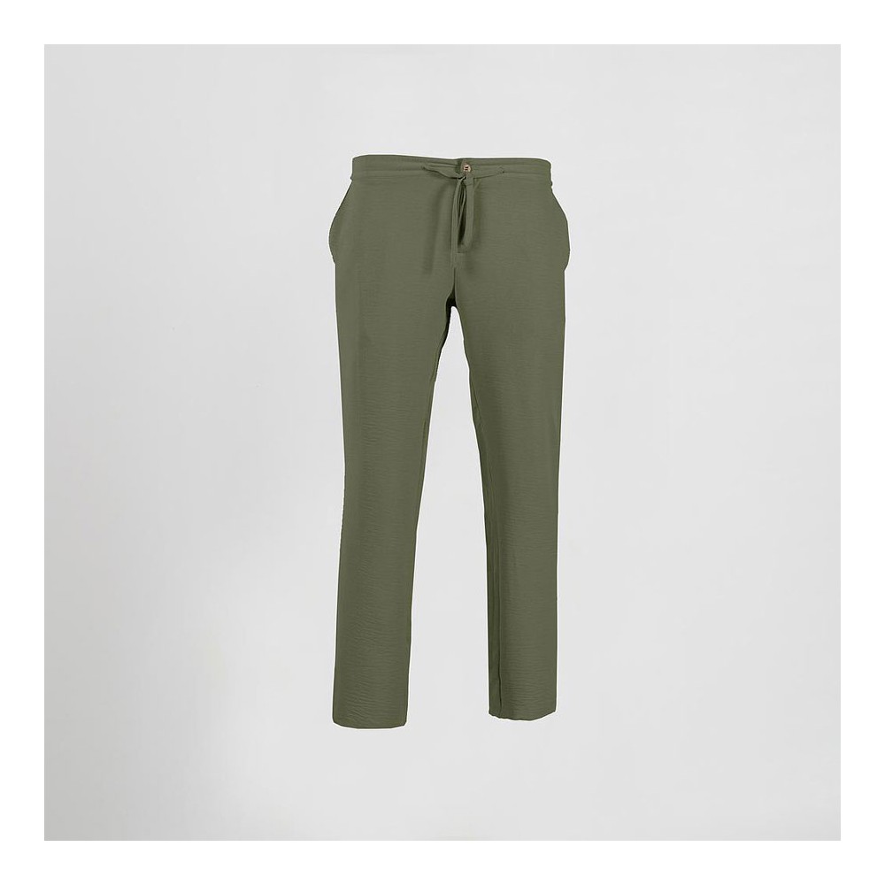 Pantalón de peluquero con bolsillo francés Garys 700032 verde musgo