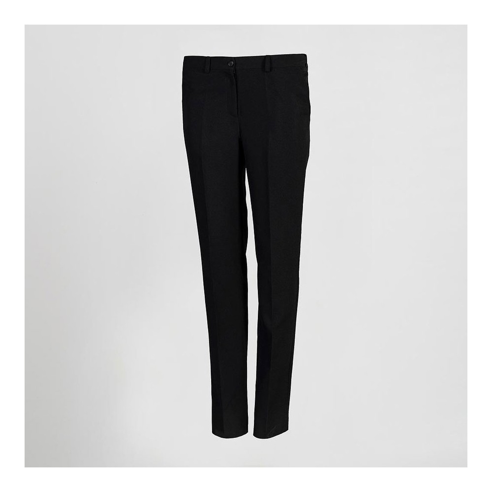 Pantalón de peluquera cinturilla elástica oculta Garys 700024 negro