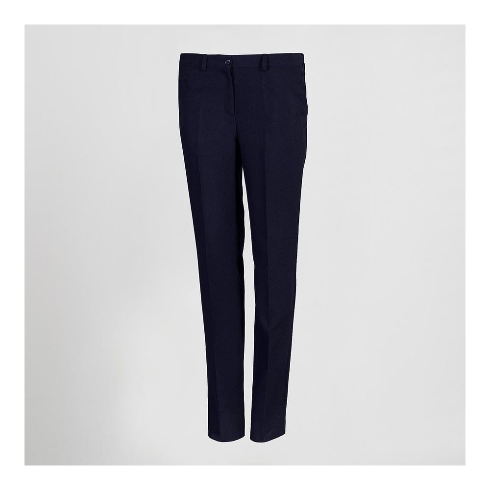 Pantalón de peluquera cinturilla elástica oculta Garys 700024 marino