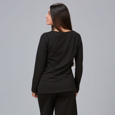 Camiseta de peluquera elegante  robina Garys 850012 negro