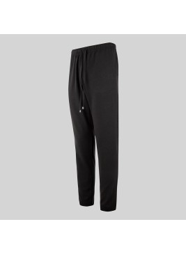 Pantalón de peluquera textura peach combinado Garys 700042 negro