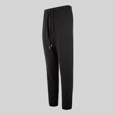 Pantalón de peluquera textura peach combinado Garys 700042 negro