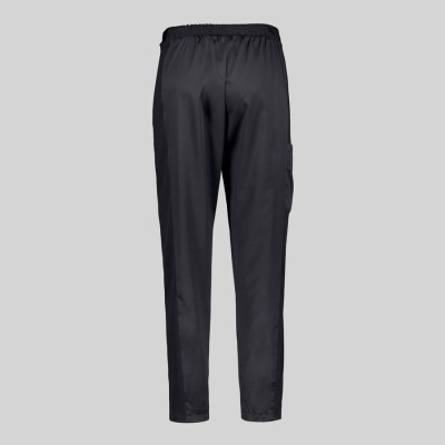 Pantalón de peluquera textura peach combinado Garys 700042 negro